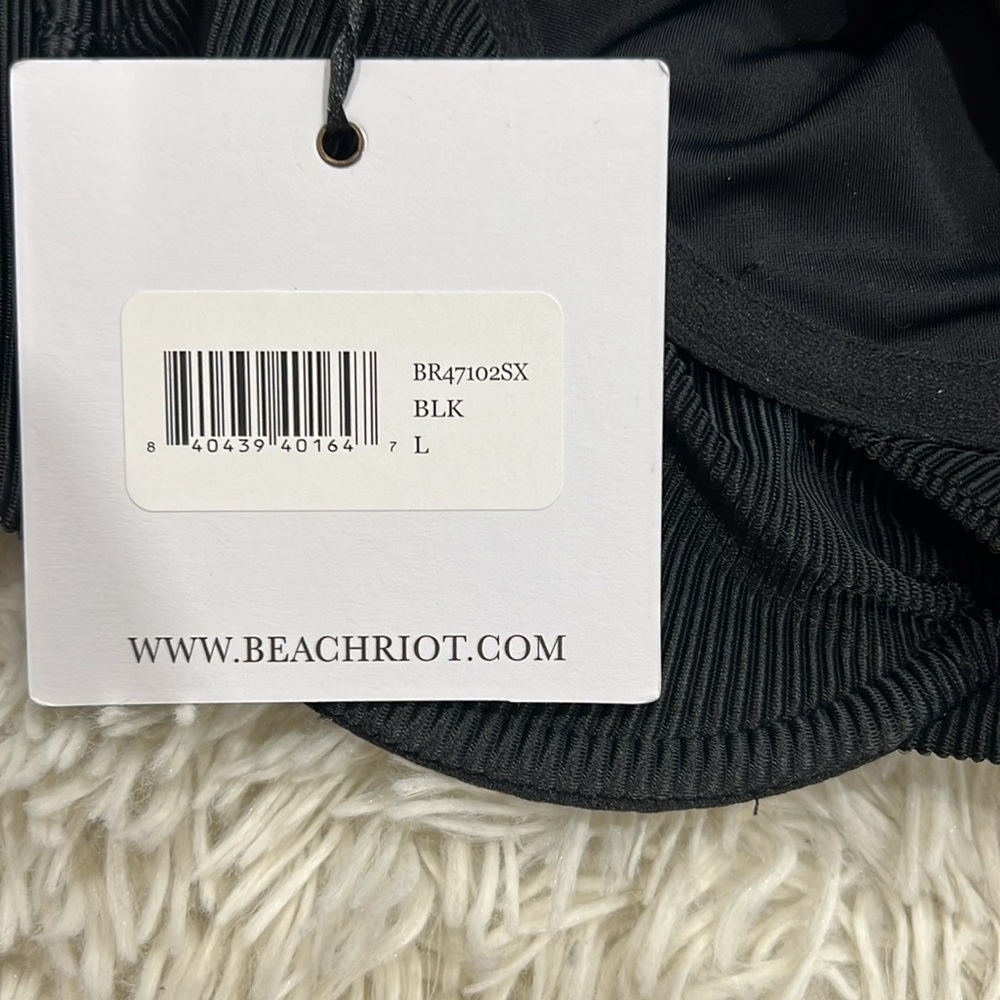 Beach Riot Delilah Tie Strap Swim Top - Picture 7 of 8